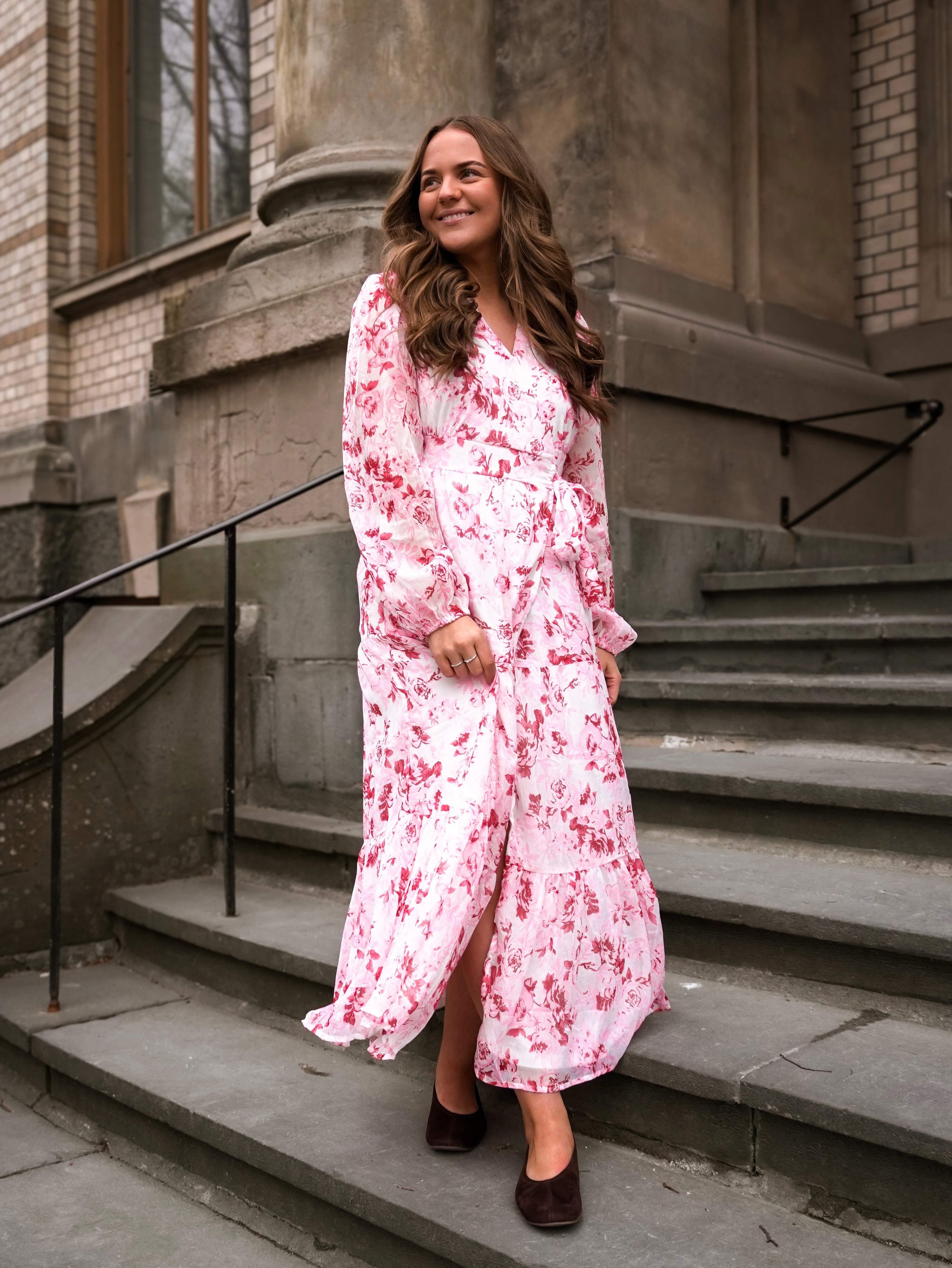 ONLMIRIAM Midi Dress - Pink Marshmallow